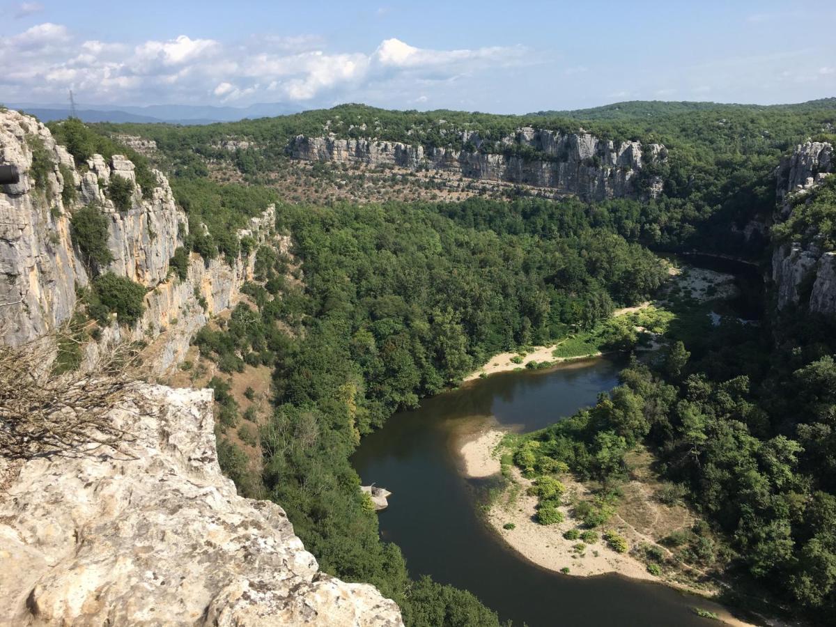 Le Clos Des Muriers Villa Saint Alban Auriolles Bagian luar foto